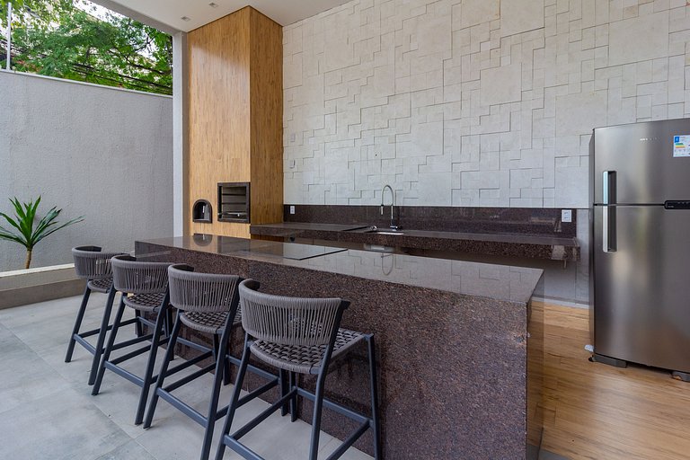 Sofisticação e encanto: Apt com linda vista