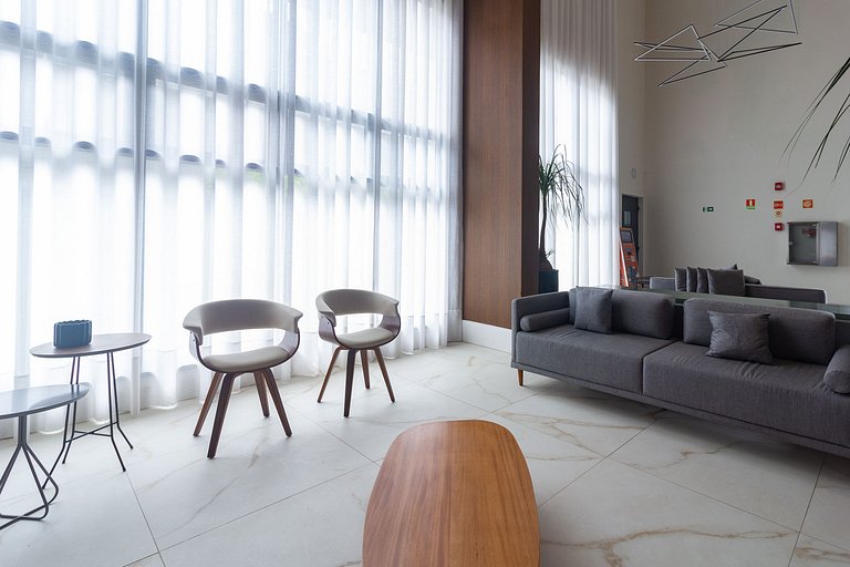 Sofisticação e encanto: Apt com linda vista
