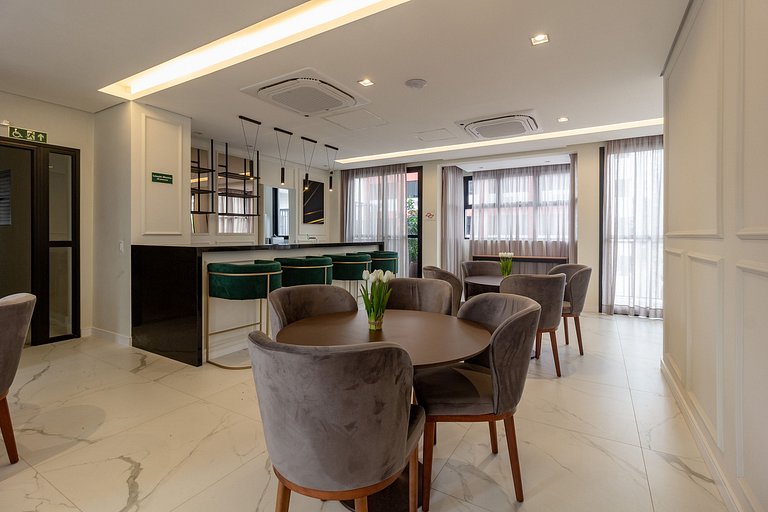 Sofisticação e encanto: Apt com linda vista