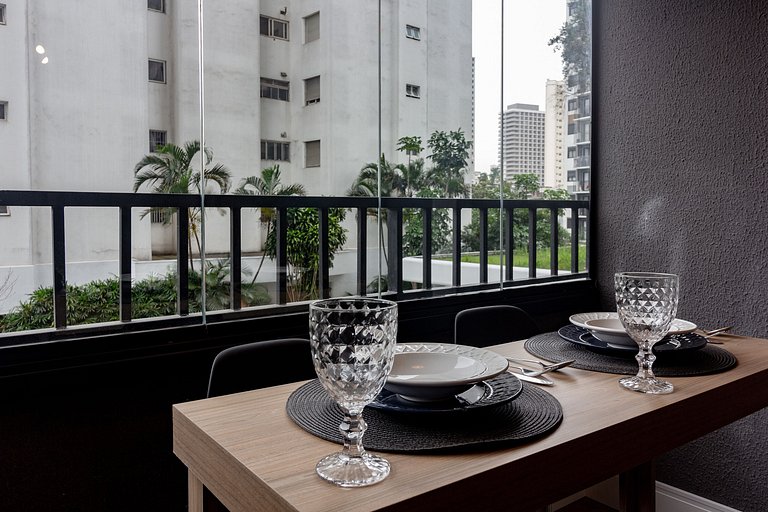 Charme e aconchego: Apto completo em Pinheiros