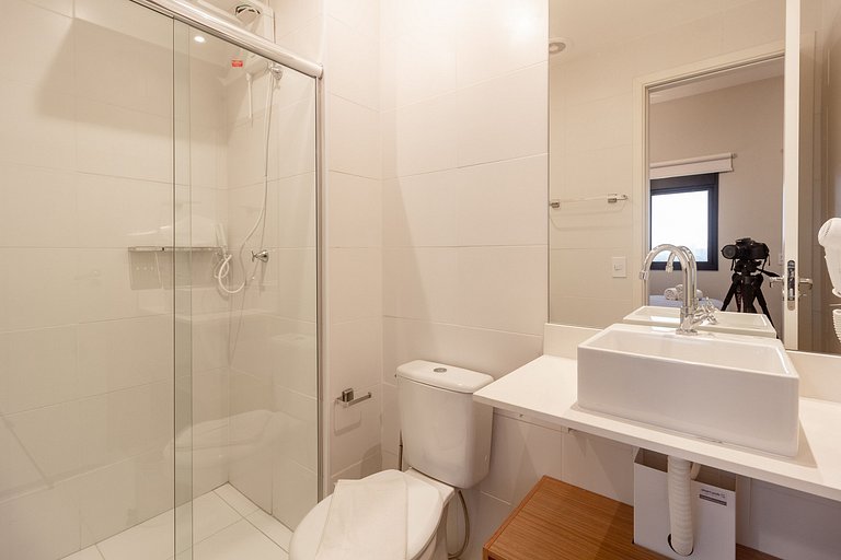 Studio em Pinheiros c/ Self Check-in e Vista da Cidade