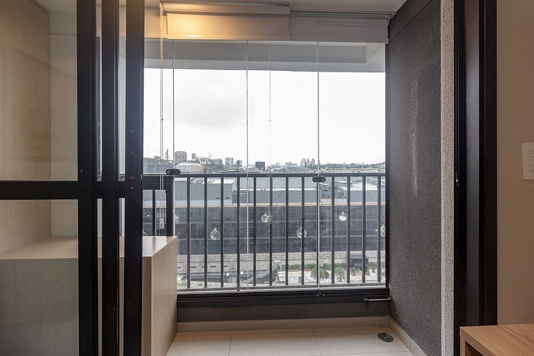 Apto em Pinheiros - Metrô, Shopping Eldorado, Varanda - Yume