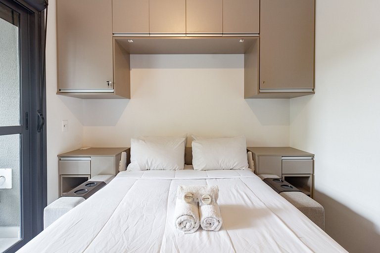 Charme e conforto: Apto completo e acolhedor