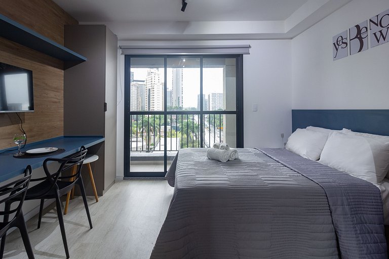 Encanto e aconchego: Apto completo em Pinheiros