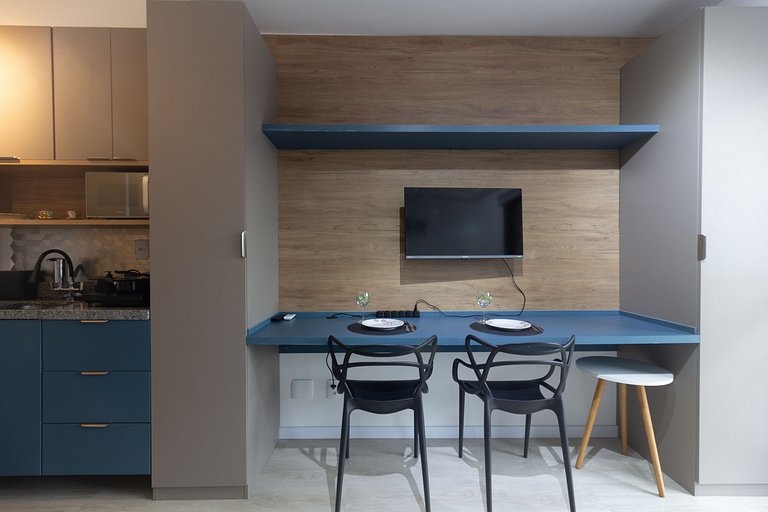 Encanto e aconchego: Apto completo em Pinheiros