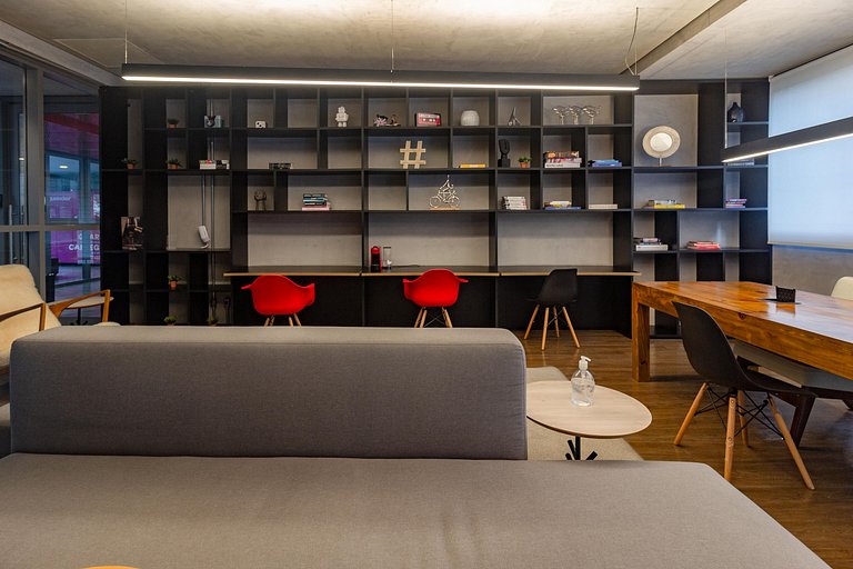 Conforto e aconchego: Apt completo na Oscar Freire