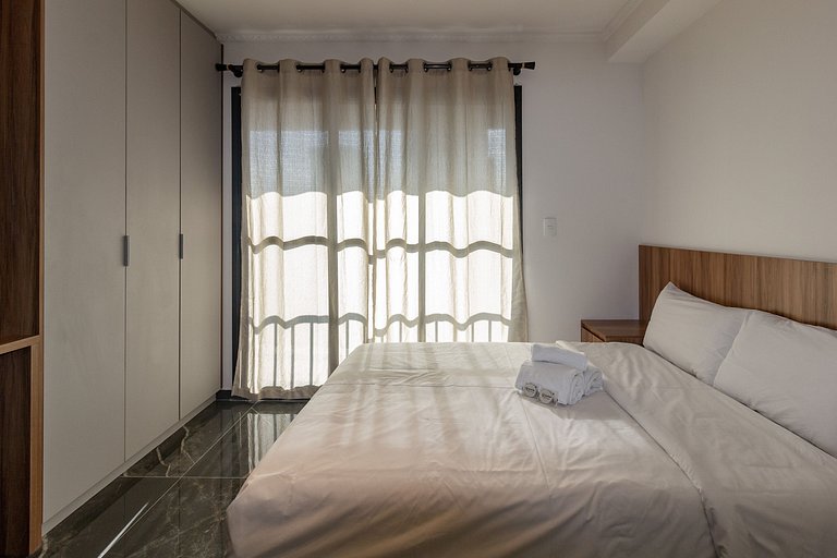 Acolhedor e confortável: Apt completo em Pinheiros