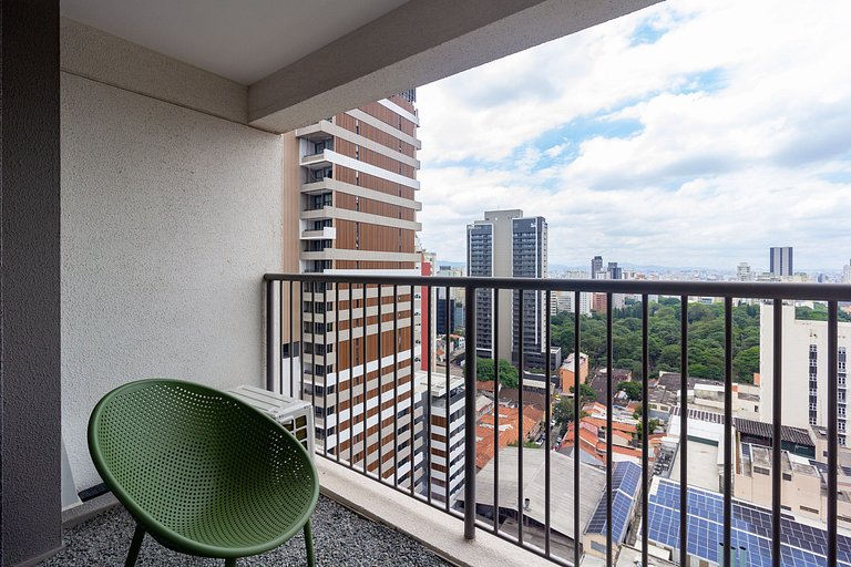 Apto completo c/ ar condicionado próx da Paulista