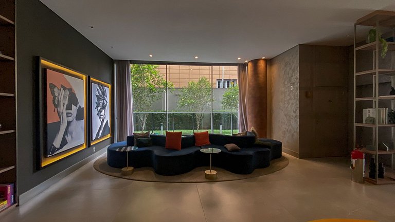 Apto dos sonhos: Conforto e elegância em Moema