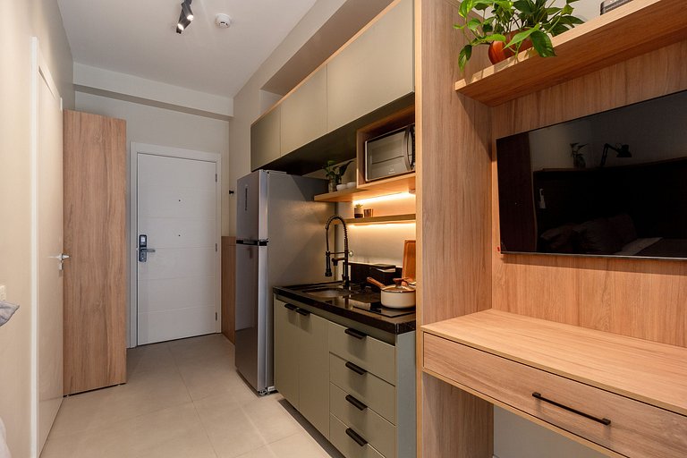 Apartamento completo e aconchegante c/ cama queen