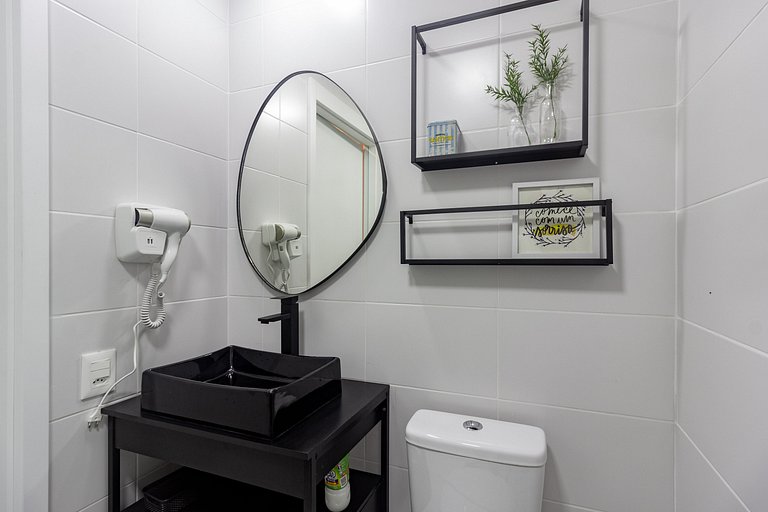 Apartamento completo e aconchegante c/ cama queen