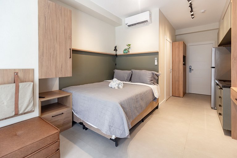 Apartamento completo e aconchegante c/ cama queen