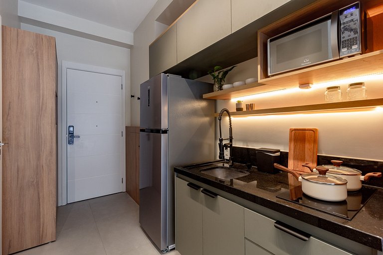 Apartamento completo e aconchegante c/ cama queen