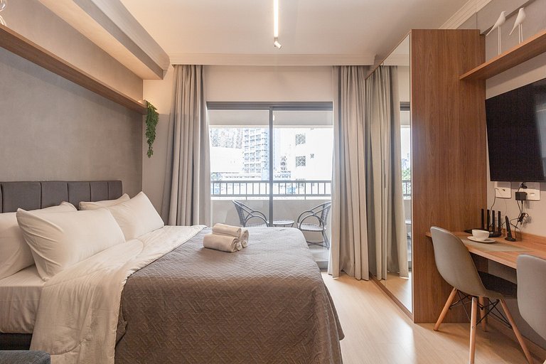 Apartamento completo próximo à Faria Lima