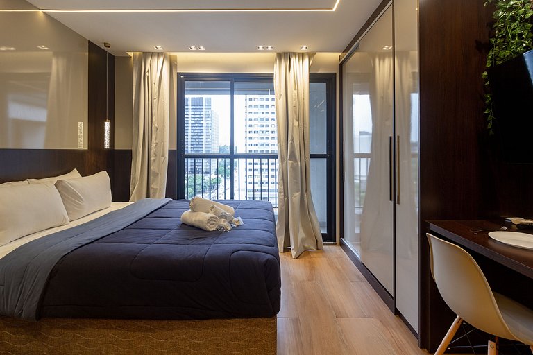 Apto para Alugar em Pinheiros - Rooftop e Sauna - Yume