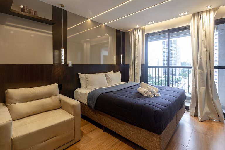 Apto para Alugar em Pinheiros - Rooftop e Sauna - Yume