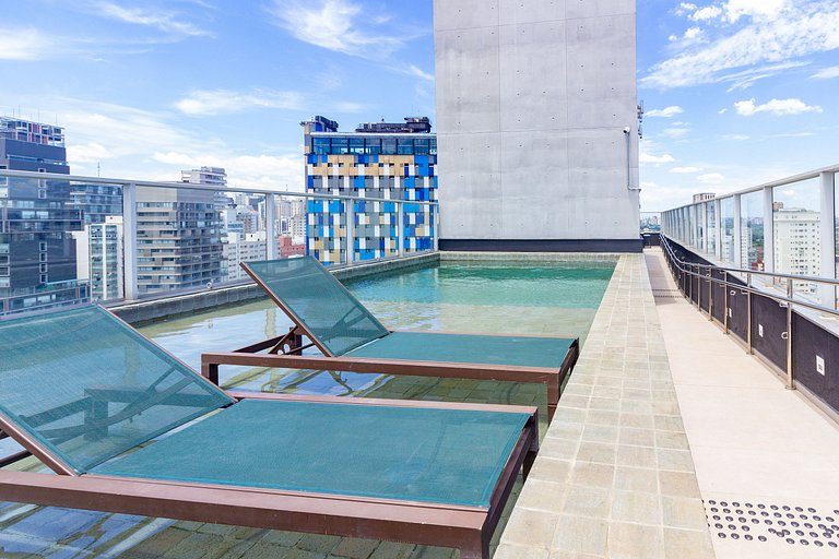 Studio para Alugar em Pinheiros - 2 Pessoas, Perto do Metrô