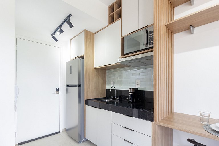 Studio para Alugar em Pinheiros - 2 Pessoas, Perto do Metrô