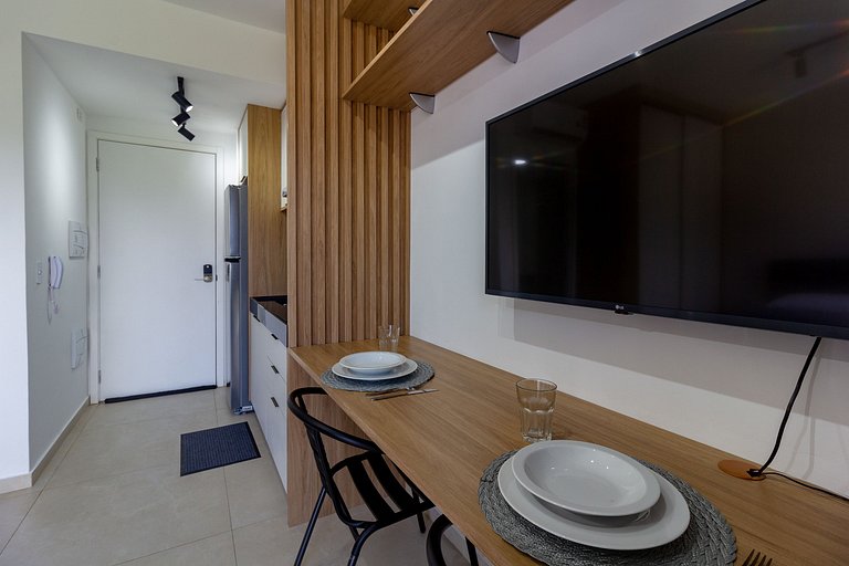 Studio para Alugar em Pinheiros - 2 Pessoas, Perto do Metrô
