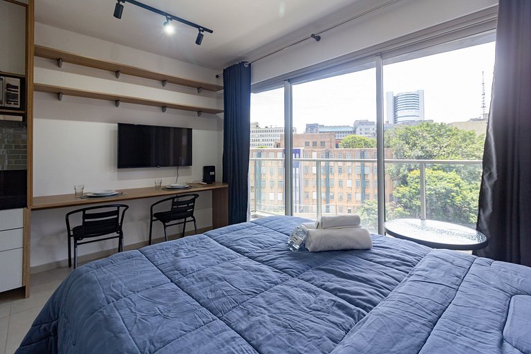 Studio para Alugar em Pinheiros - 2 Pessoas, Perto do Metrô