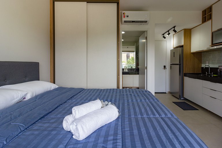 Studio para Alugar em Pinheiros - 2 Pessoas, Perto do Metrô