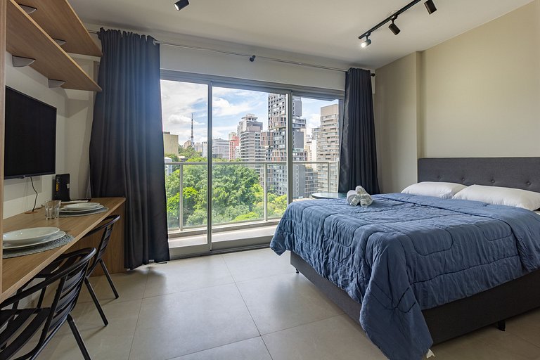 Studio para Alugar em Pinheiros - 2 Pessoas, Perto do Metrô