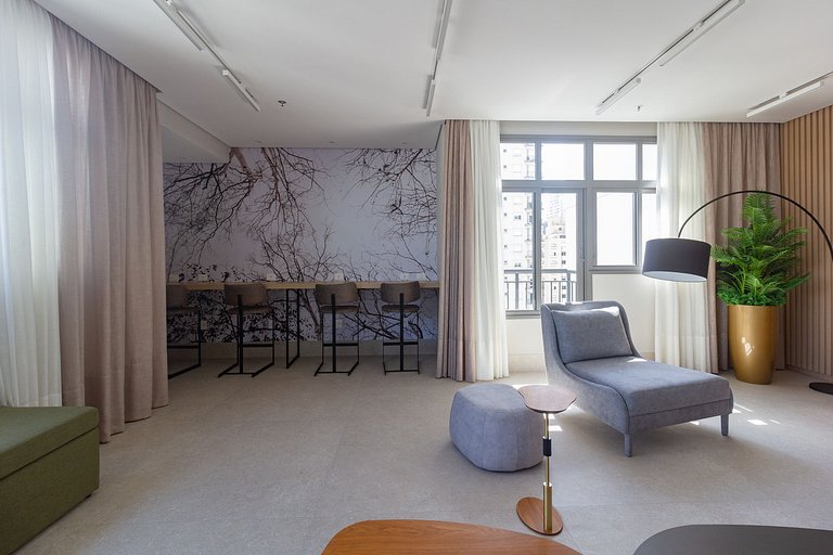 Charmoso apartamento próximo da Paulista c/ WI-FI