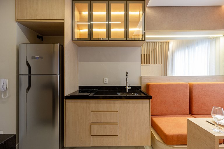 Sofisticação e encanto: Apt com linda vista