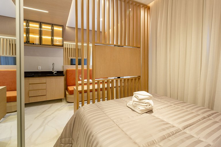Sofisticação e encanto: Apt com linda vista