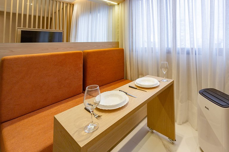 Sofisticação e encanto: Apt com linda vista