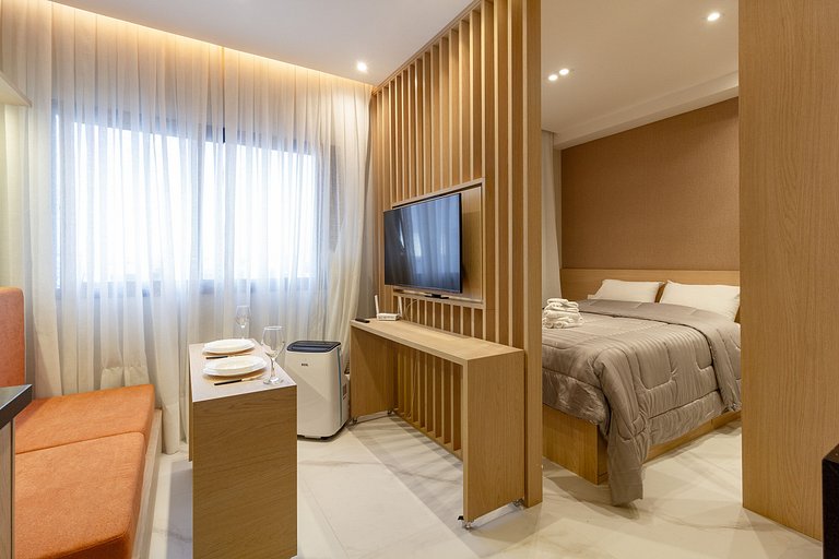 Sofisticação e encanto: Apt com linda vista