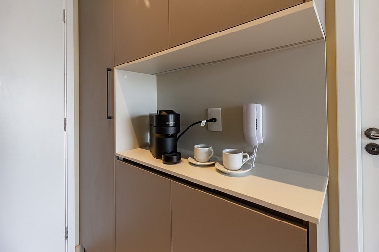 Luxo e conforto: apto completo em Pinheiros