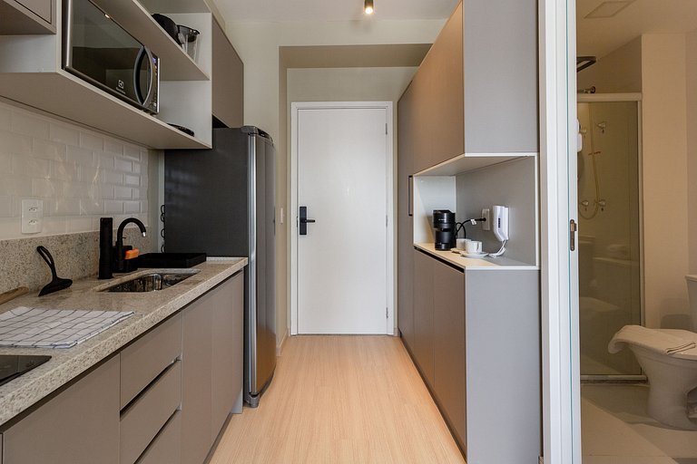 Luxo e conforto: apto completo em Pinheiros