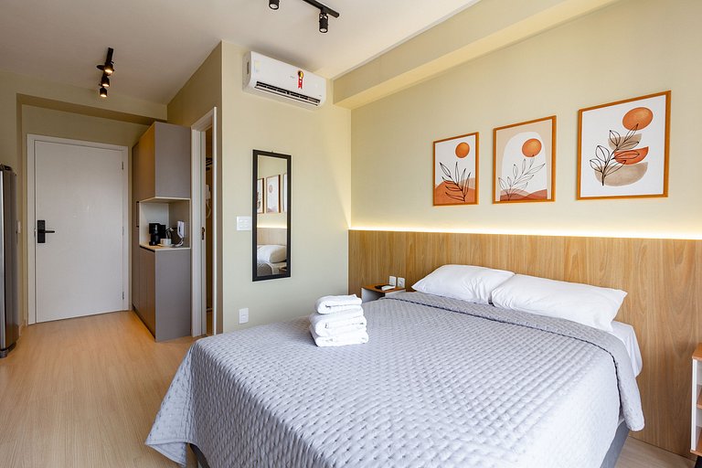 Luxo e conforto: apto completo em Pinheiros