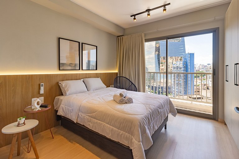 Luxo e encanto: Ap completo em Pinheiros c/ WI-FI