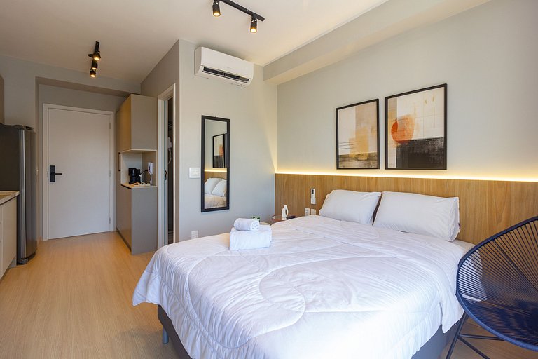 Luxo e encanto: Ap completo em Pinheiros c/ WI-FI