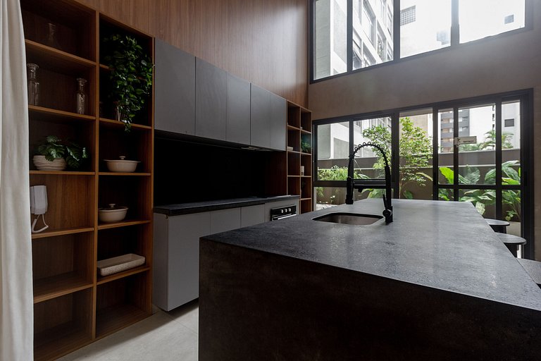 Charme e encanto: Apt confortável c/ self check-in