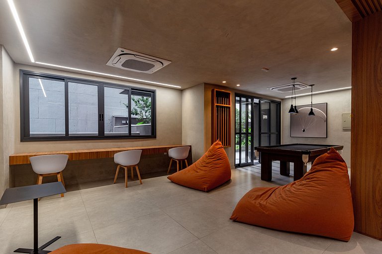 Charme e encanto: Apt confortável c/ self check-in