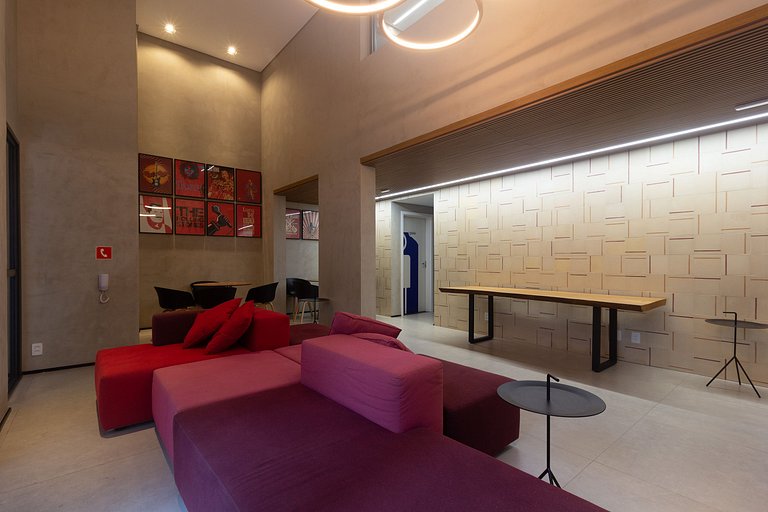 Charme e encanto: Apt confortável c/ self check-in