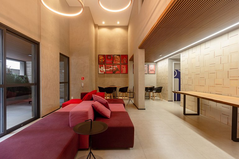 Charme e encanto: Apt confortável c/ self check-in