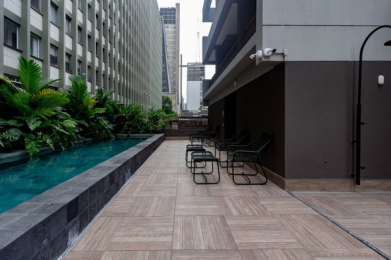 Charme e encanto: Apt confortável c/ self check-in
