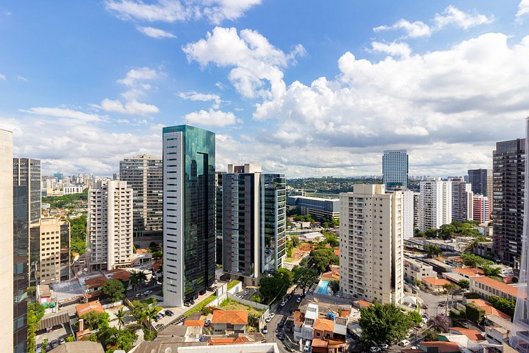 Viva o melhor de SP: Ap confortável em Pinheiros