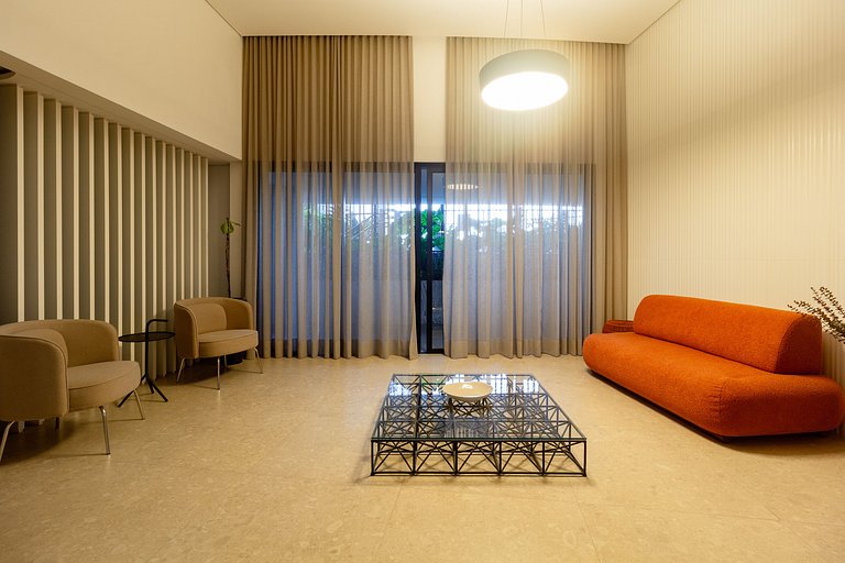 Charme e encanto: Ap completo c/ estacionamento