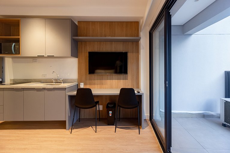 Charme e encanto: Ap completo c/ estacionamento