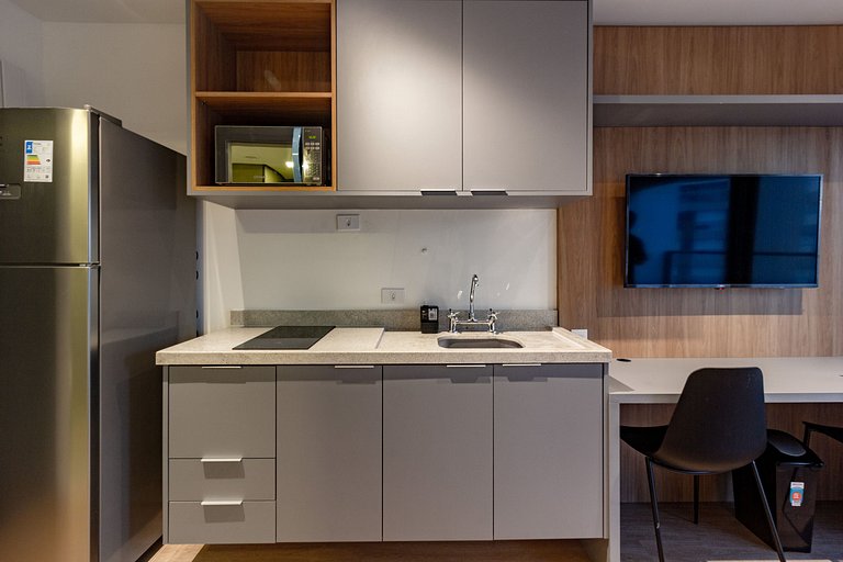 Estúdio completo e elegante em São Paulo