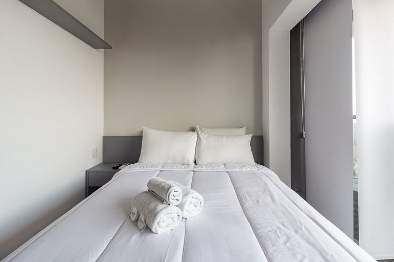 Encanto e conforto: apt completo próx da Paulista