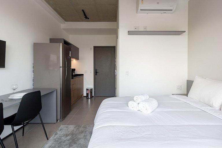 Encanto e conforto: apt completo próx da Paulista
