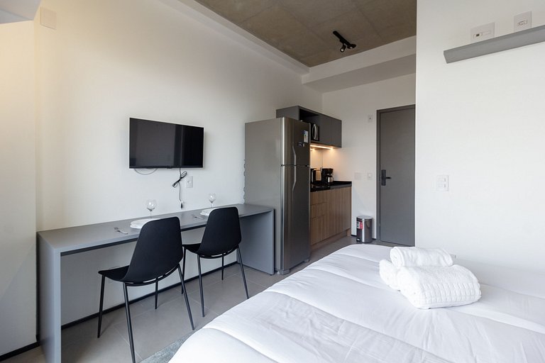 Encanto e conforto: apt completo próx da Paulista