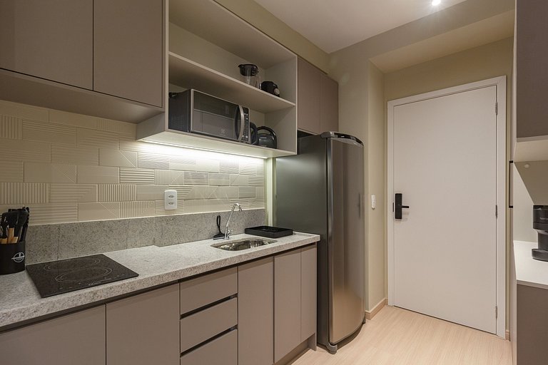 Sinta-se em casa: Apto encantador em Pinheiros