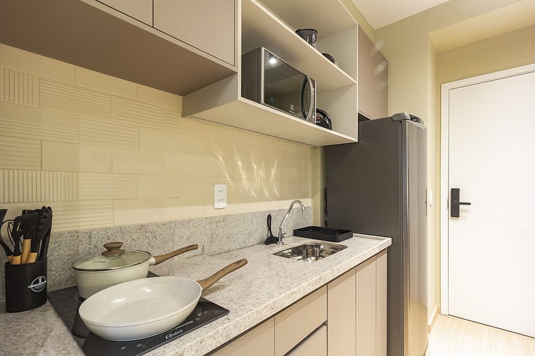 Sinta-se em casa: Apto encantador em Pinheiros